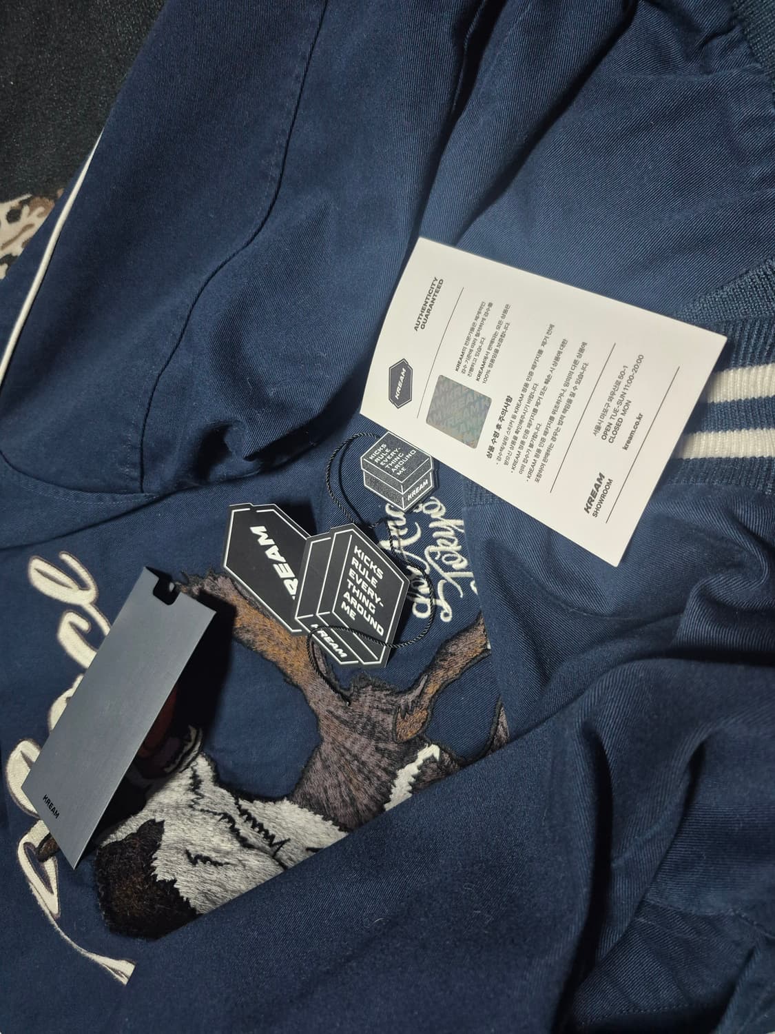 팔라스 캐치잇 봄버 자켓 네이비 s 정품 상품이미지6