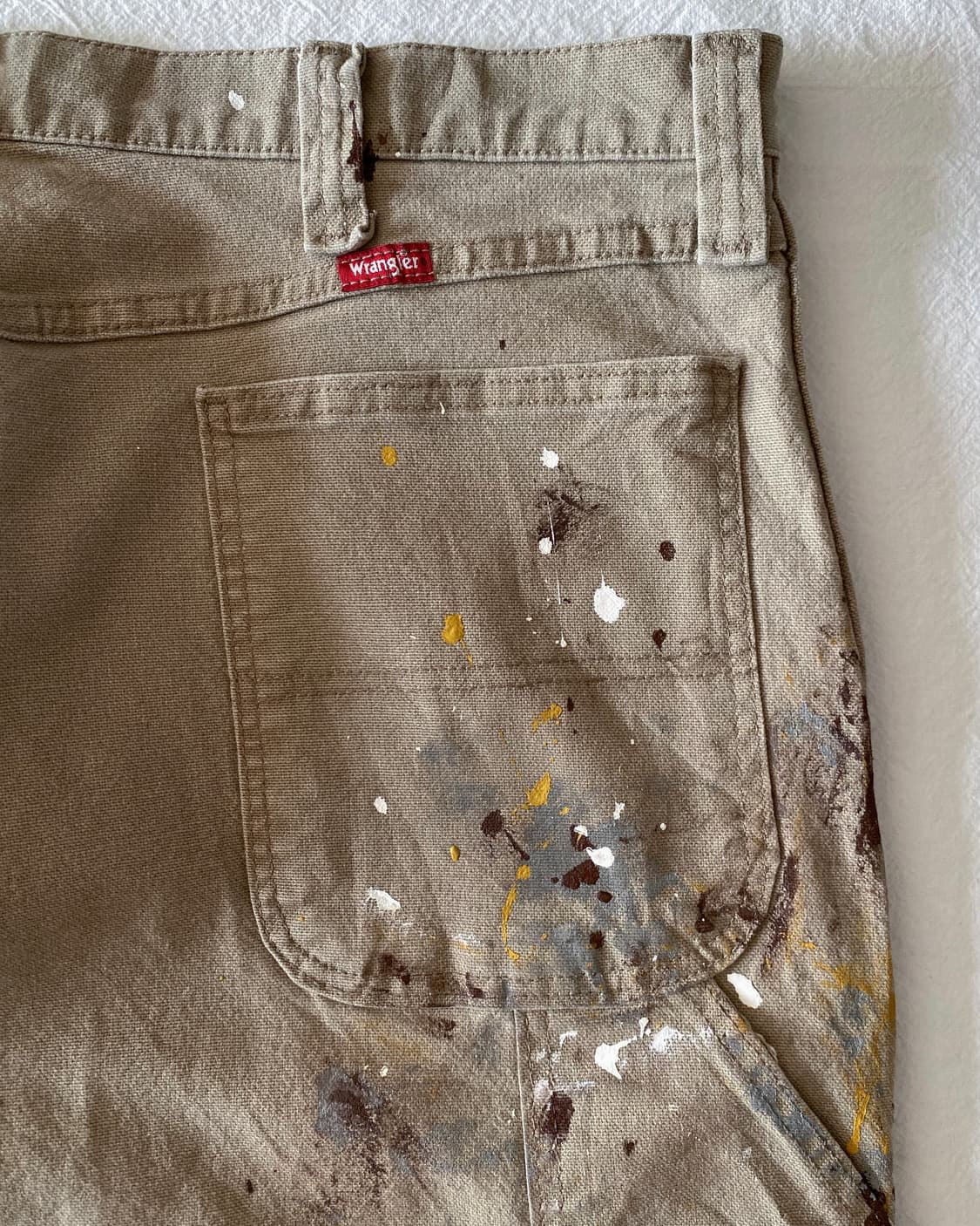 랭글러 페인팅 카펜터 워크팬츠 상품이미지8