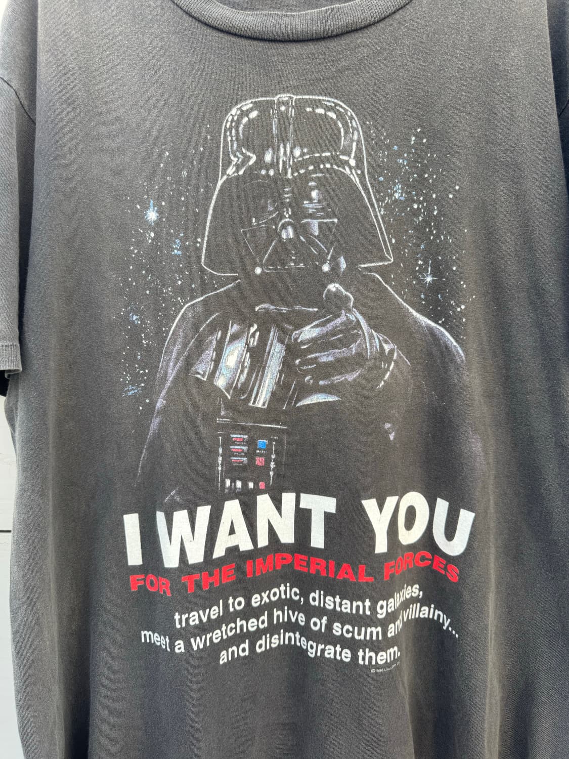 90s Star Wars ‘Darth Vader’ 티셔츠 상품이미지3