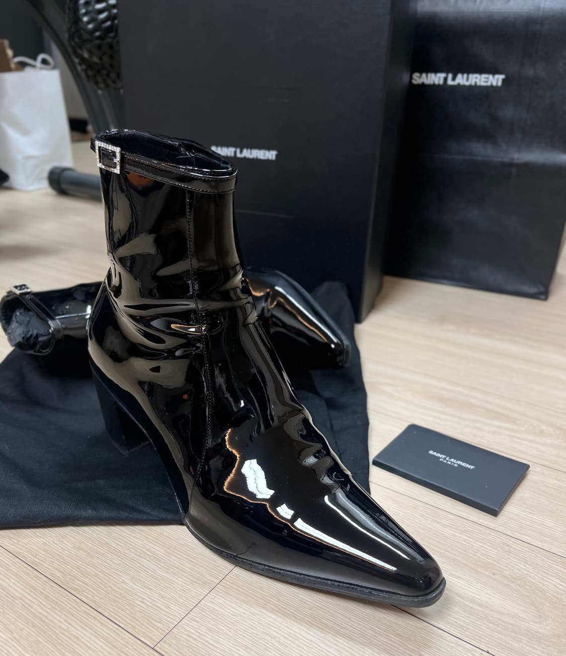 [43]생로랑 arsun 페이던트 부츠 상품이미지2