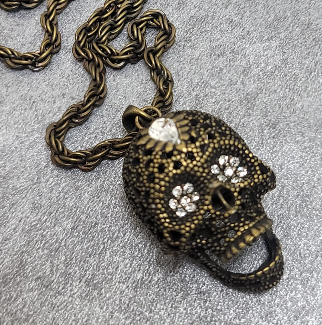skull necklace 상품이미지1