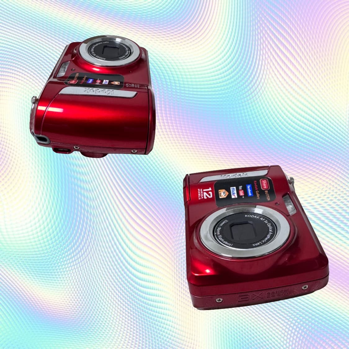 미품!! ) 코닥 이지쉐어 c143 레드 / easyshare c143 상품이미지5