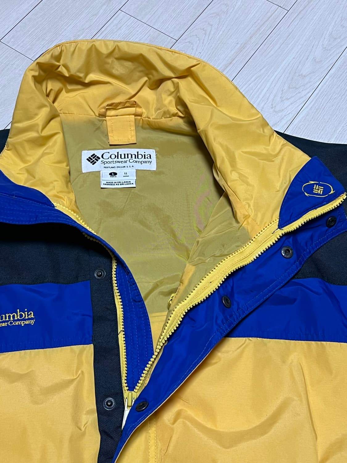 90s 컬럼비아 부가부 윈드브레이커 자켓 L사이즈 상품이미지5