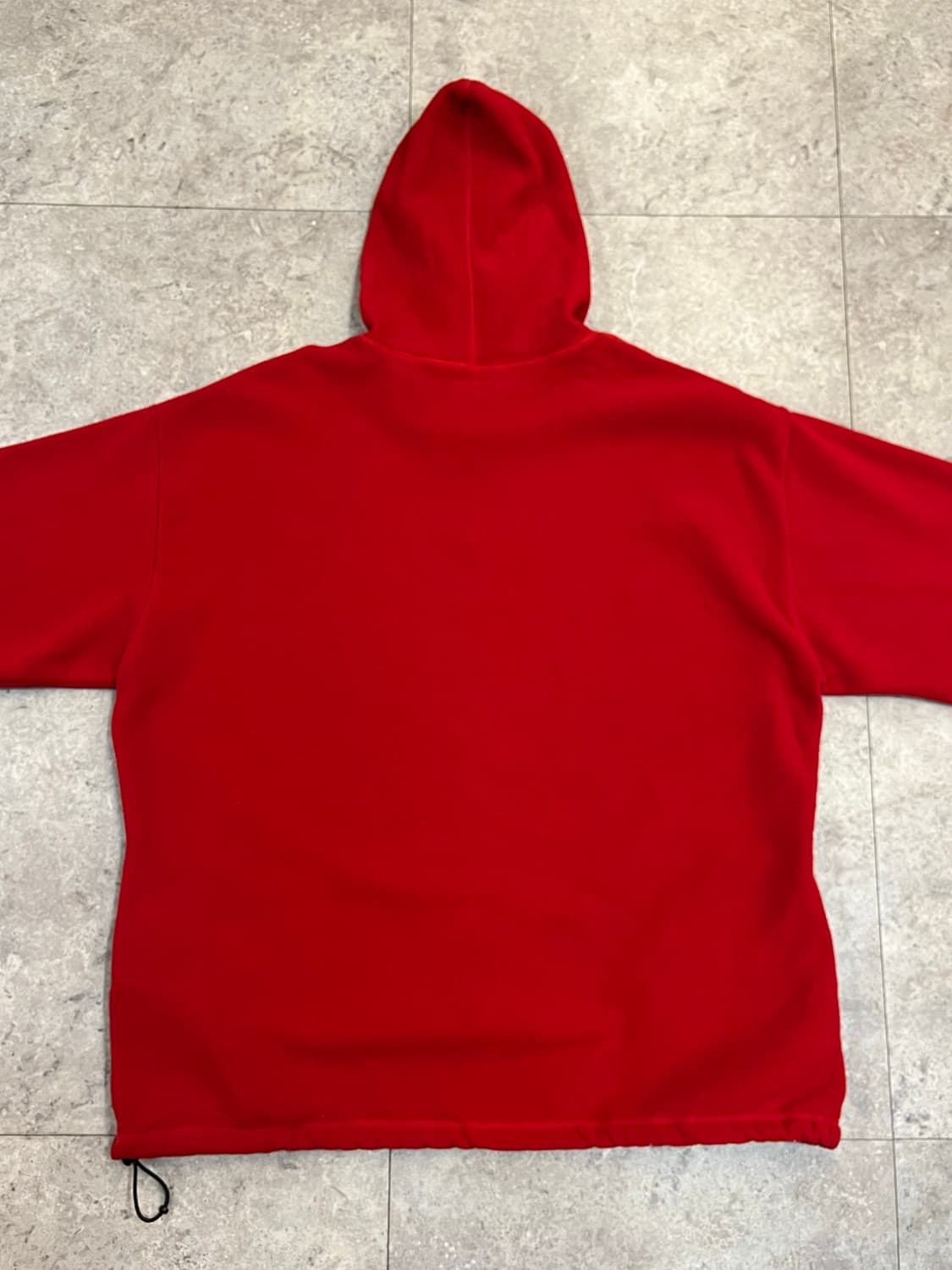 디스이즈네버뎃 플리스 후드티 레드 XL #csz3340 상품이미지8