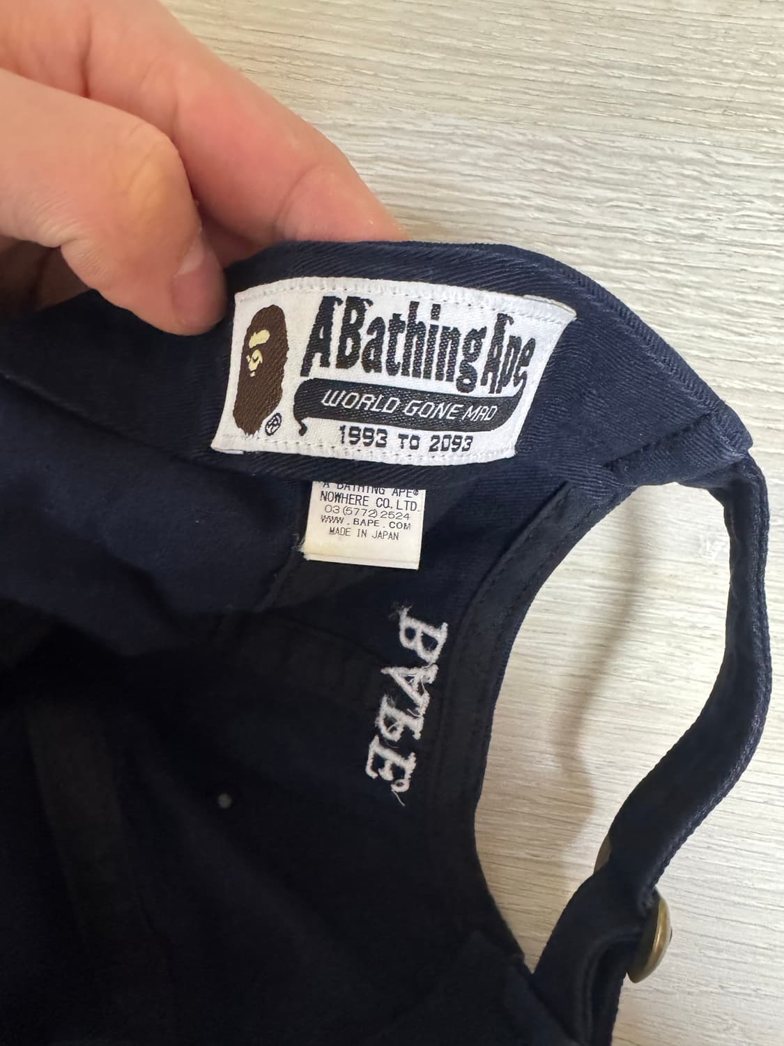 베이프 모자 캡 상품이미지3