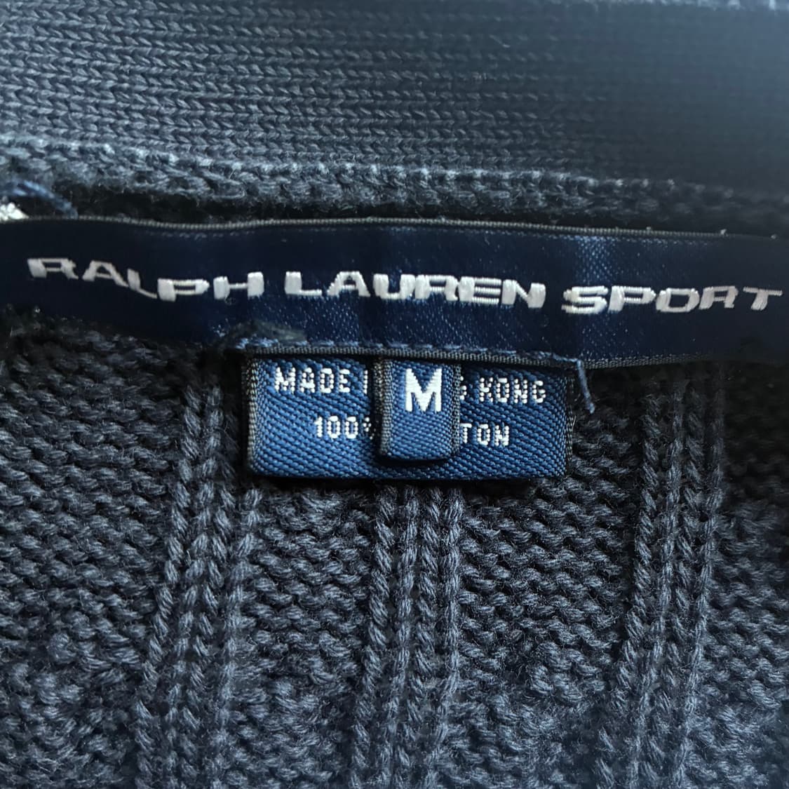 Polo  랄프로렌 스포츠 자수 꽈배기 니트가디건  상품이미지5