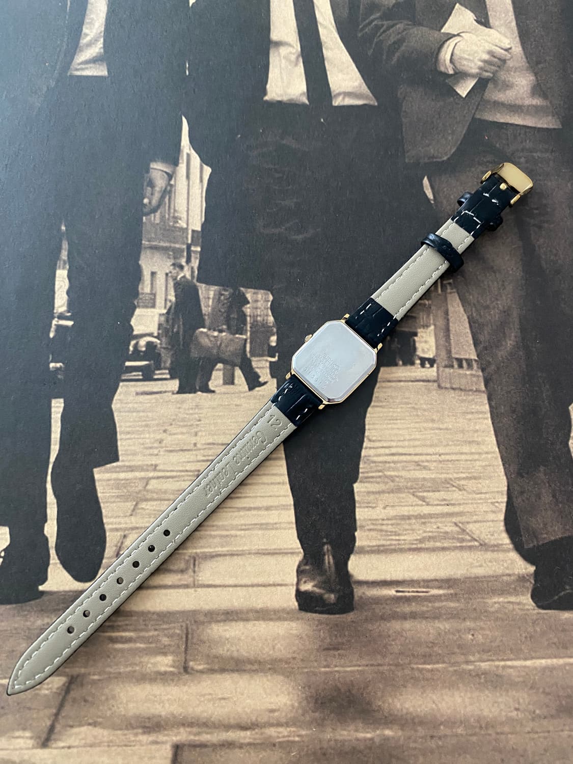 세이코 Seiko 쿼츠 스퀘어 1768 골드 레이디스 상품이미지3