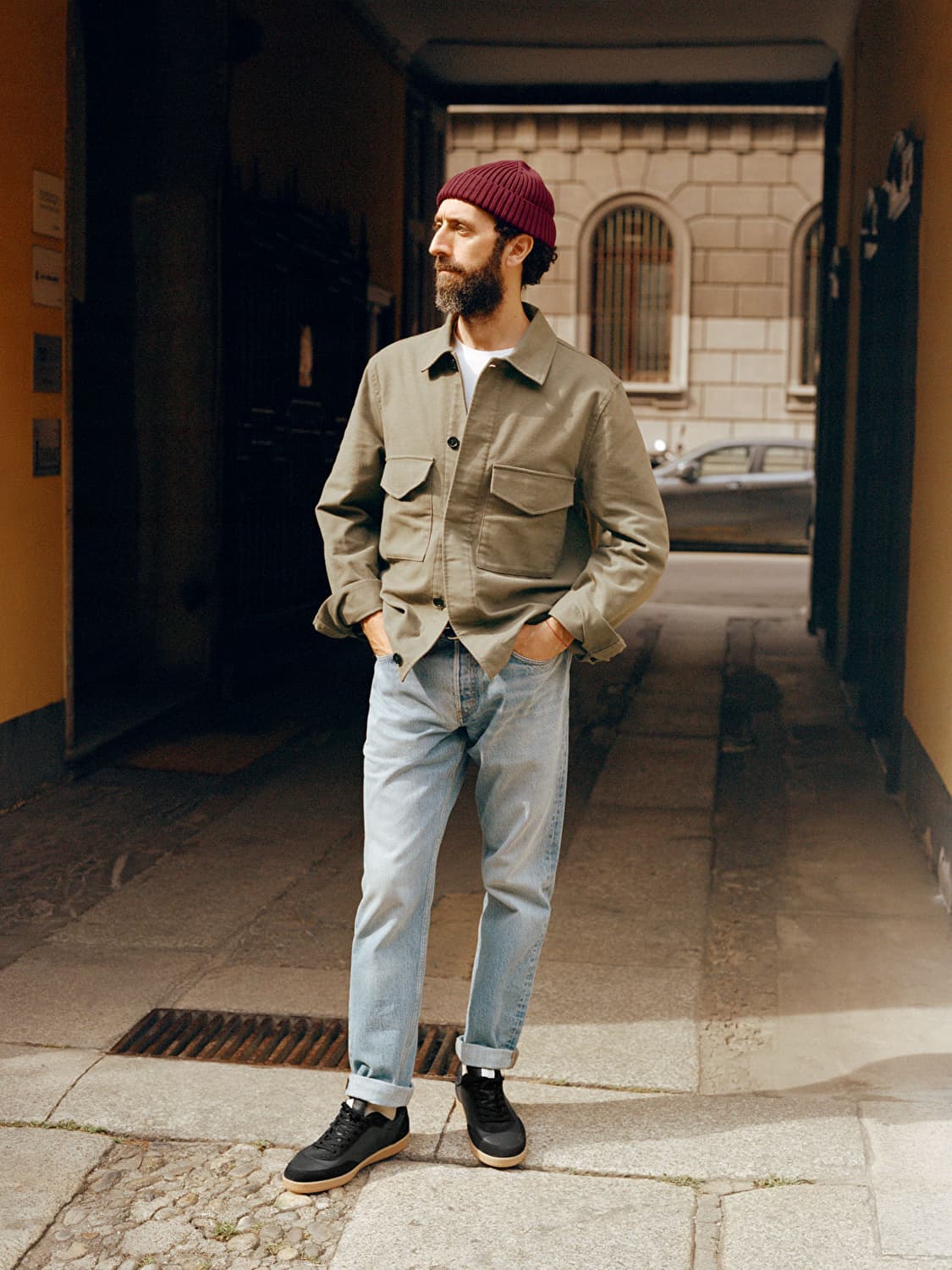 아르켓 다크 토프 몰스킨 자켓 상품이미지2