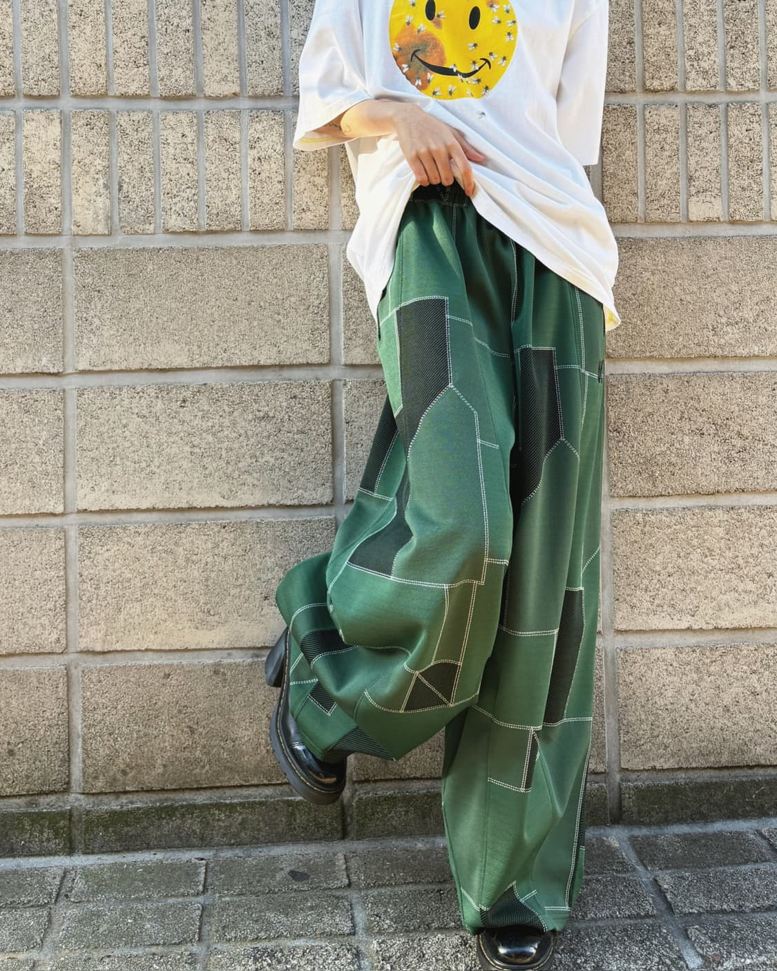 니들스 x 스튜디오스 패치워크 HD 트랙팬츠 상품이미지3