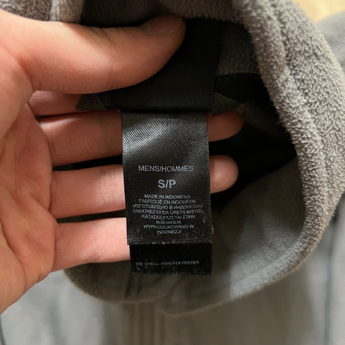 노스페이스 로고 플리스 후리스 자켓 S/90  상품이미지6