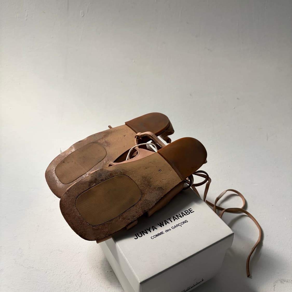 Lace-Up Leather Sandals 상품이미지5