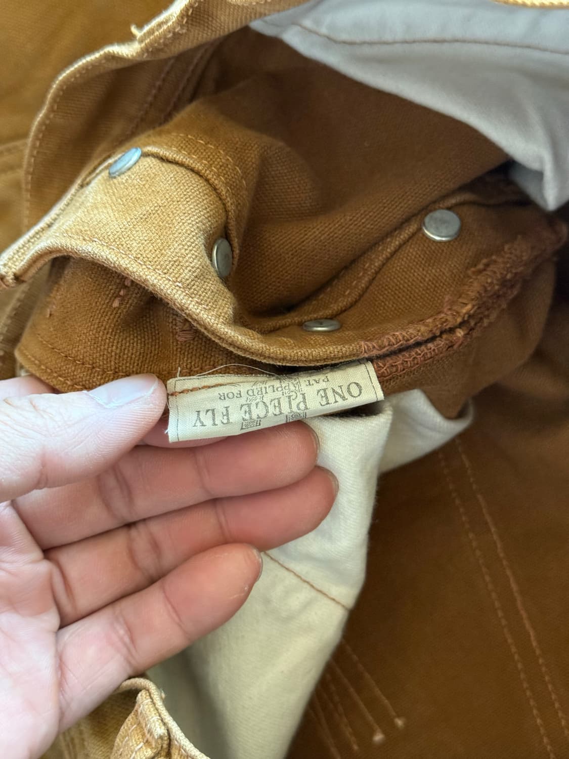 프리휠러스 데릭맨 덕캔버스 브라운 30x32 상품이미지5