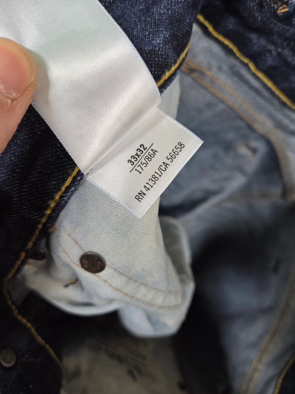 폴로랄프로렌 라이온 스컬 크라운 멀티자수로고 데님팬츠 33 상품이미지5