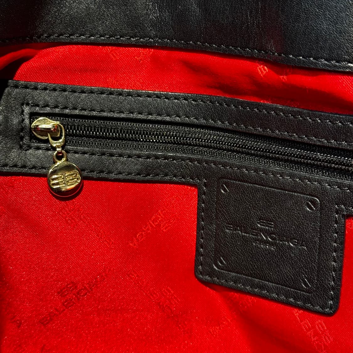 발렌시아가 파이톤 레더 숄더백 크로스백 (OS) y2k 상품이미지9