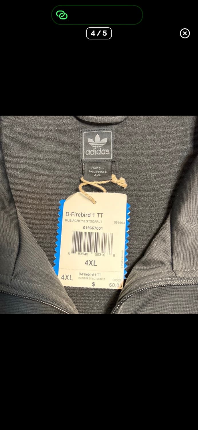 아디다스 차콜 레드 저지 상품이미지4