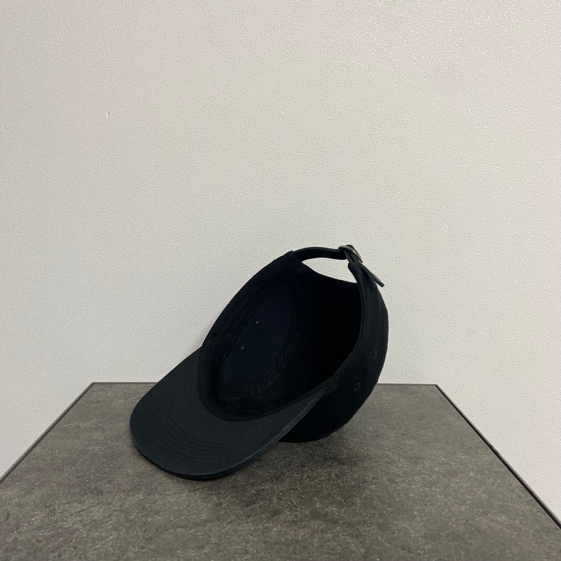 슈프림 캠프캡 모자 워시드 블랙 박스로고 상품이미지6