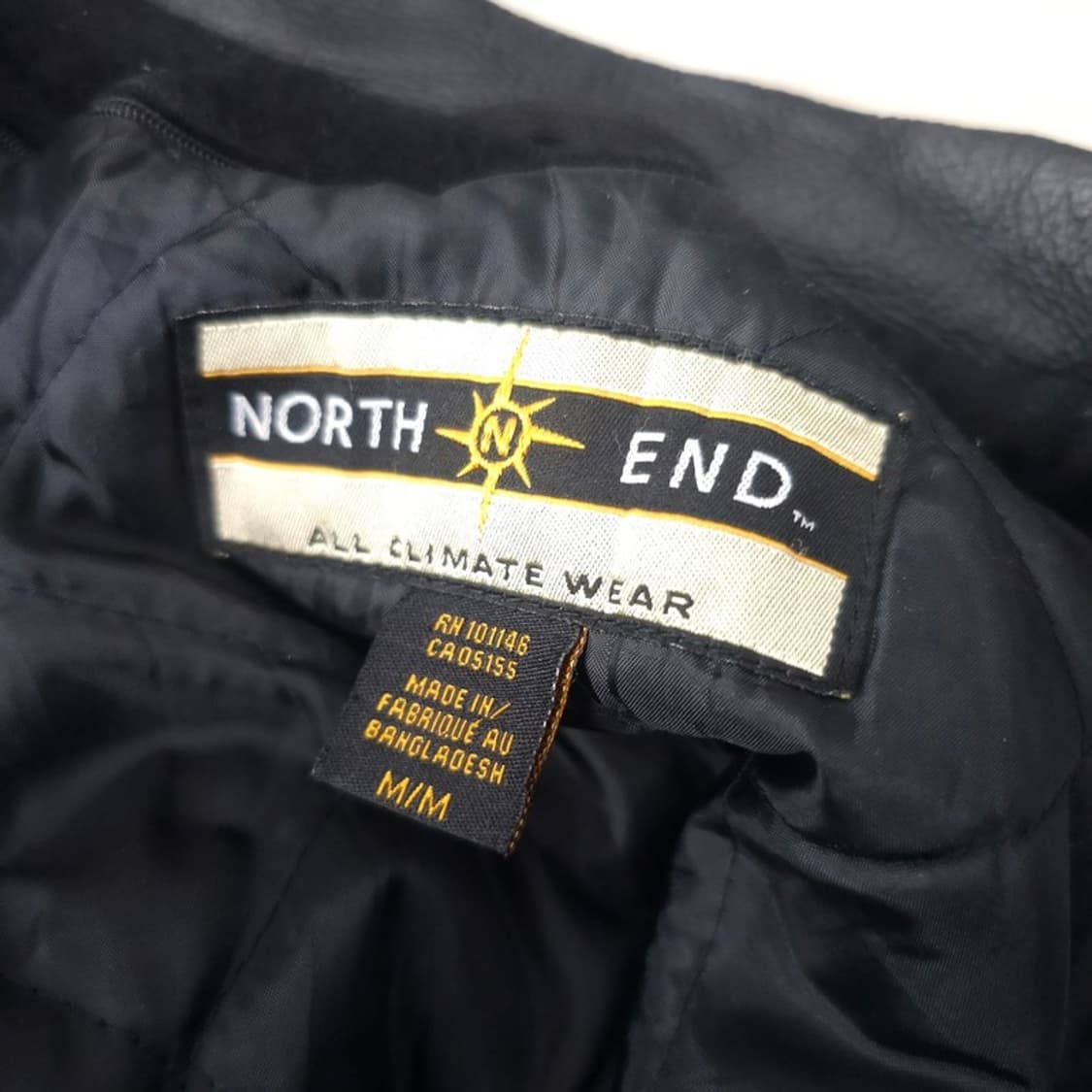 NORTH END 소가죽 바시티 자켓 M 상품이미지5