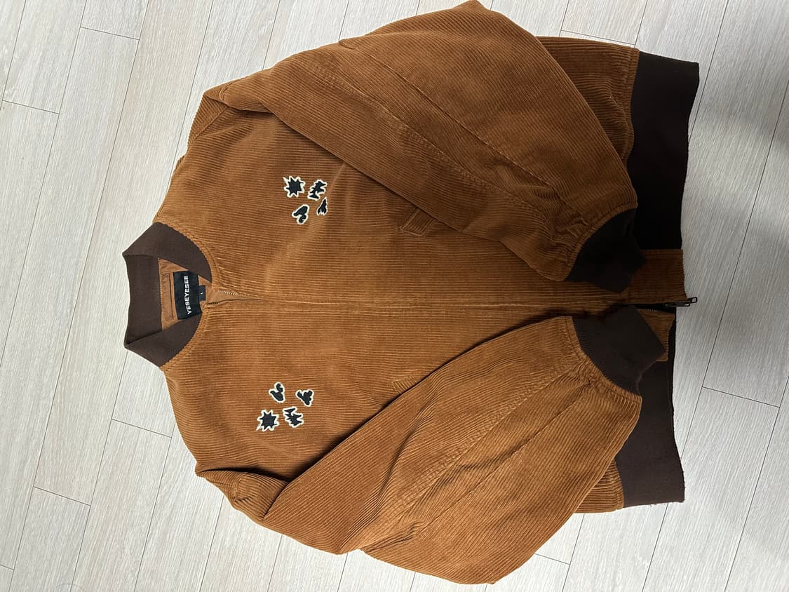 예스아이씨 코드 바시티 코듀로이 자켓 (L) 팝니다 상품이미지2