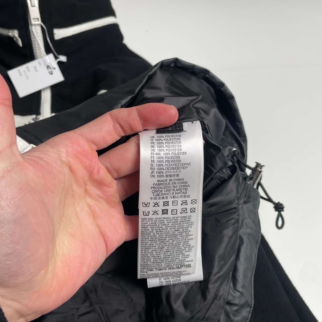 Diesel copyright 레터링 나일론 져지 자켓 상품이미지8