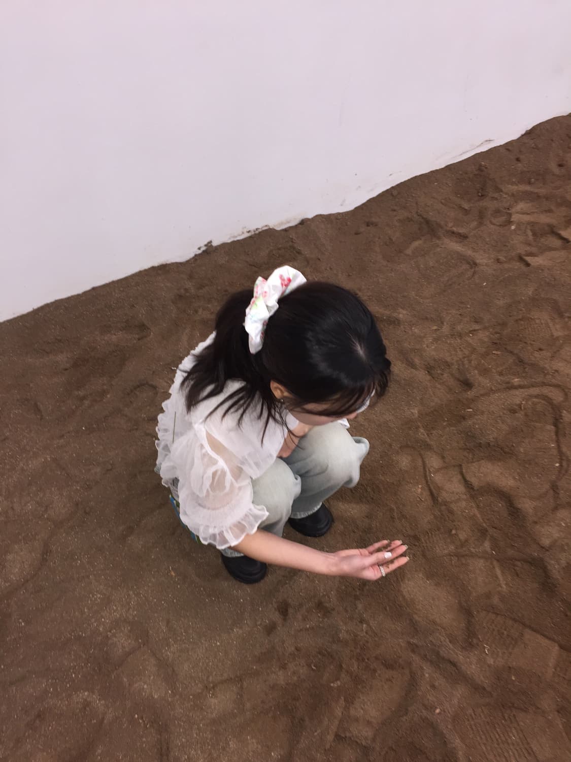 핸드메이드 꽃 스크런치 상품이미지7