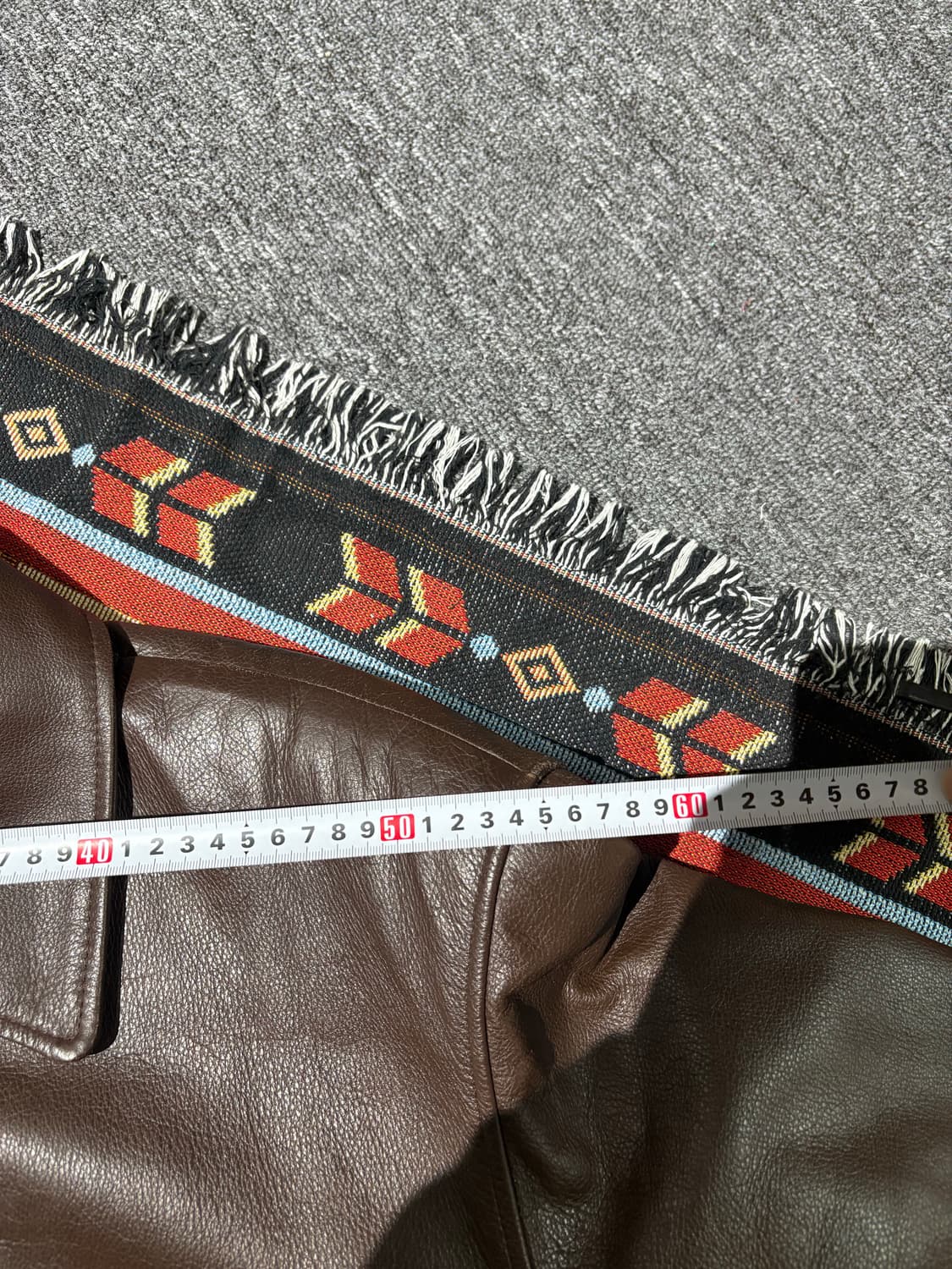 빈티지 소가죽100% 레더 자켓 상품이미지9