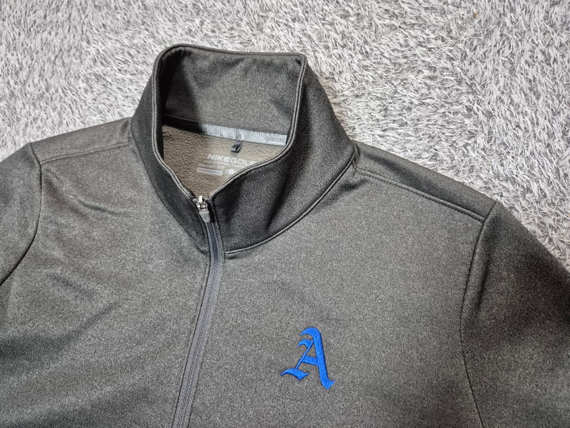 나이키 여성 써마핏 기모 하프 집업티 L 상품이미지2