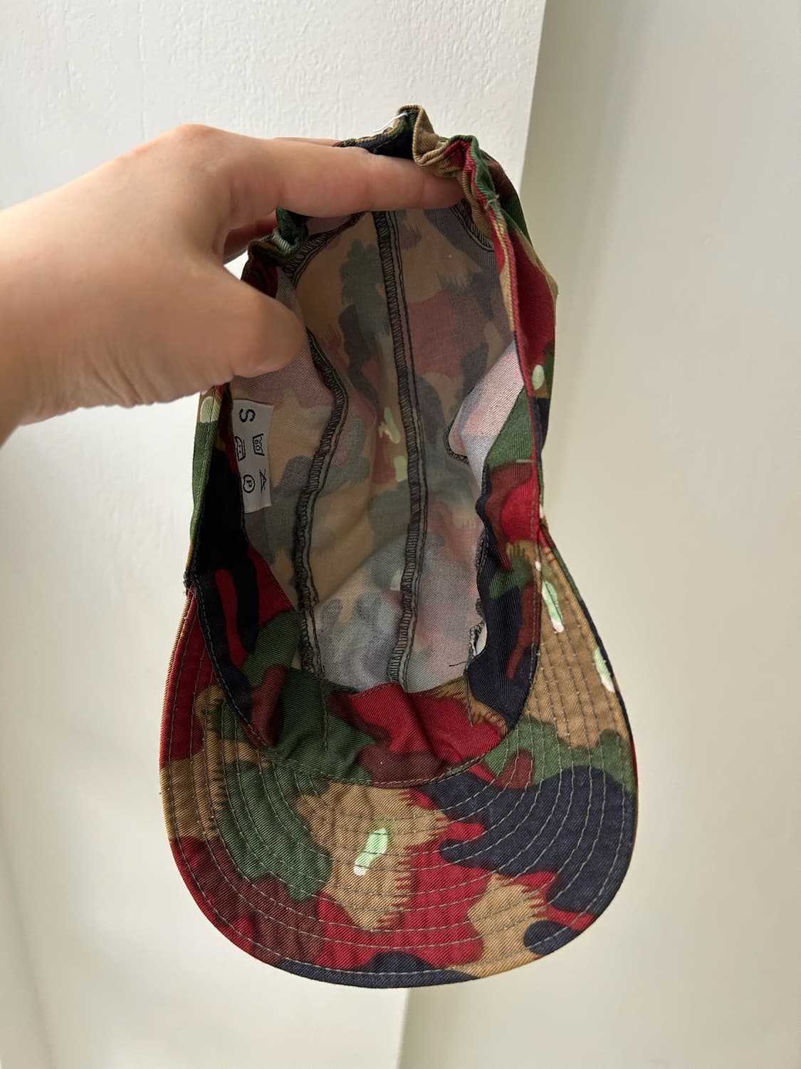 80's Swiss Army AlpenFlage camo Cap 상품이미지6