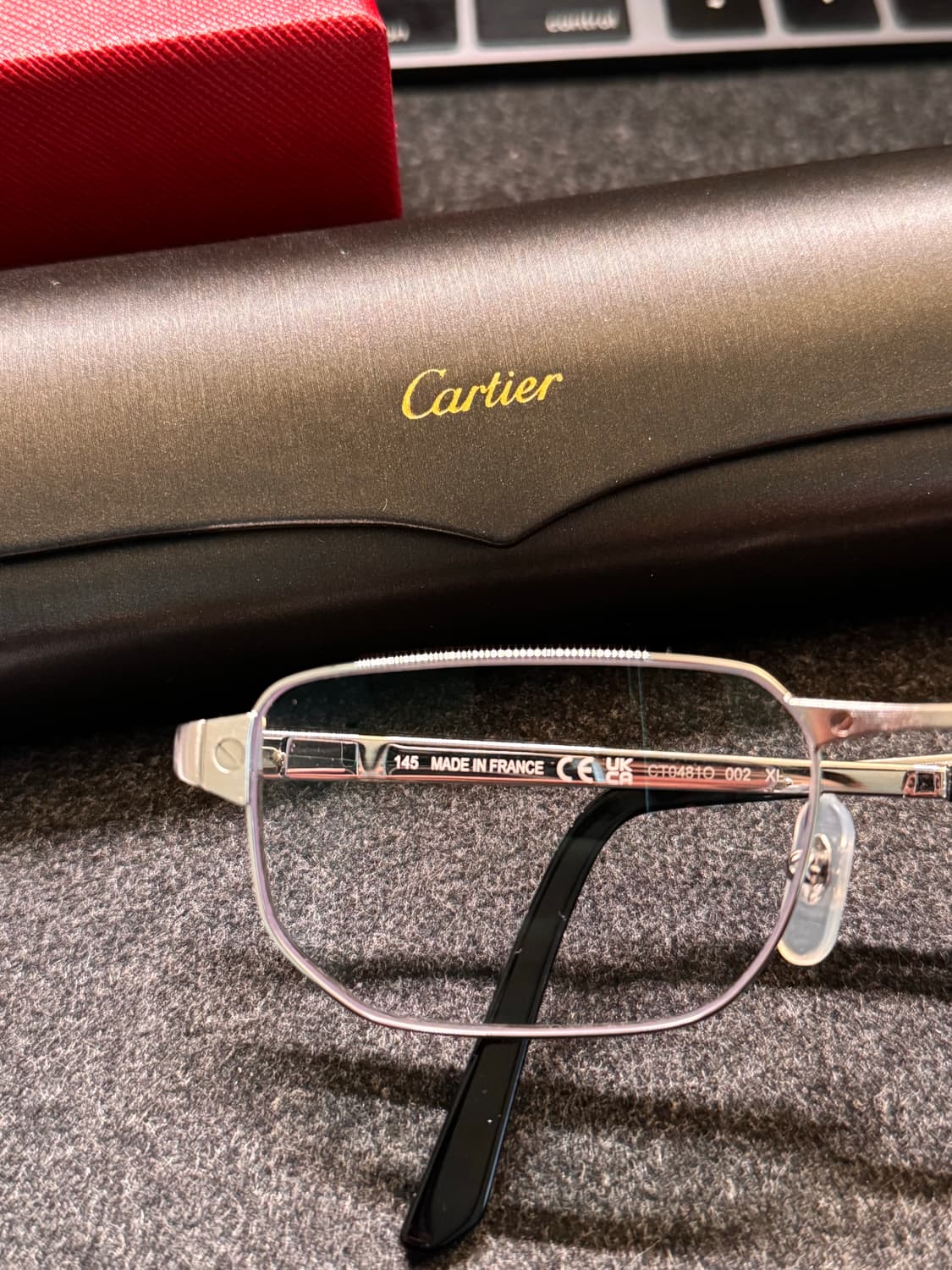 까르띠에 안경 CT0481O 금속테 티타늄테 상품이미지3