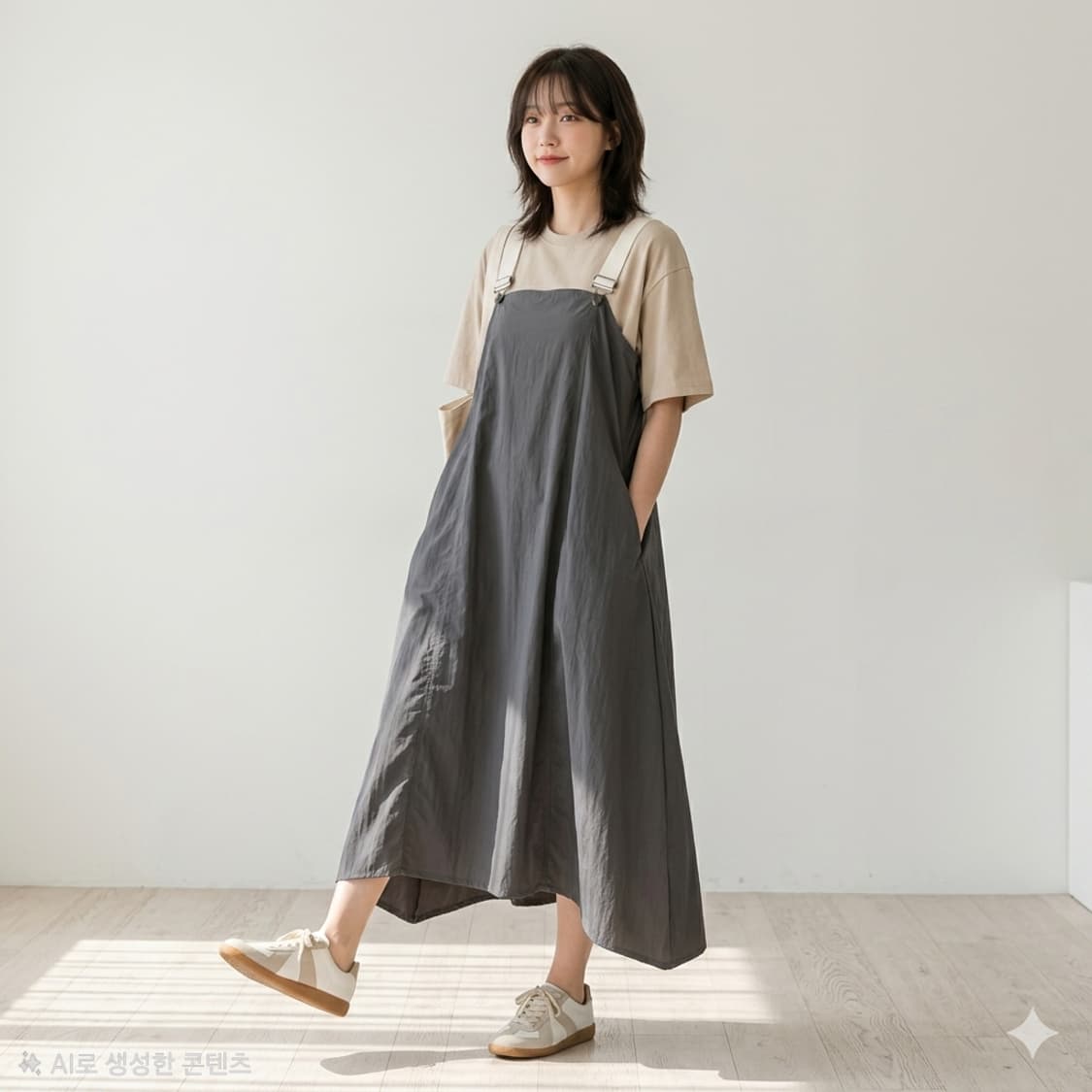 유니버설 오버롤 마더스 점퍼 스커트 상품이미지1