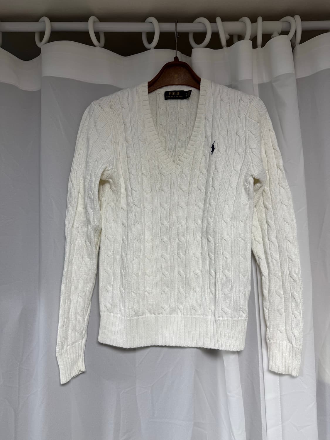 폴로 꽈배기니트 상품이미지1