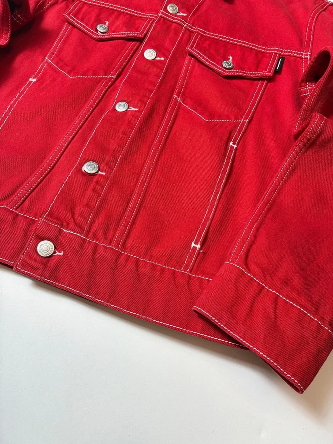 산드로 옴므 레드 트러커 데님 자켓 PN8169 상품이미지3