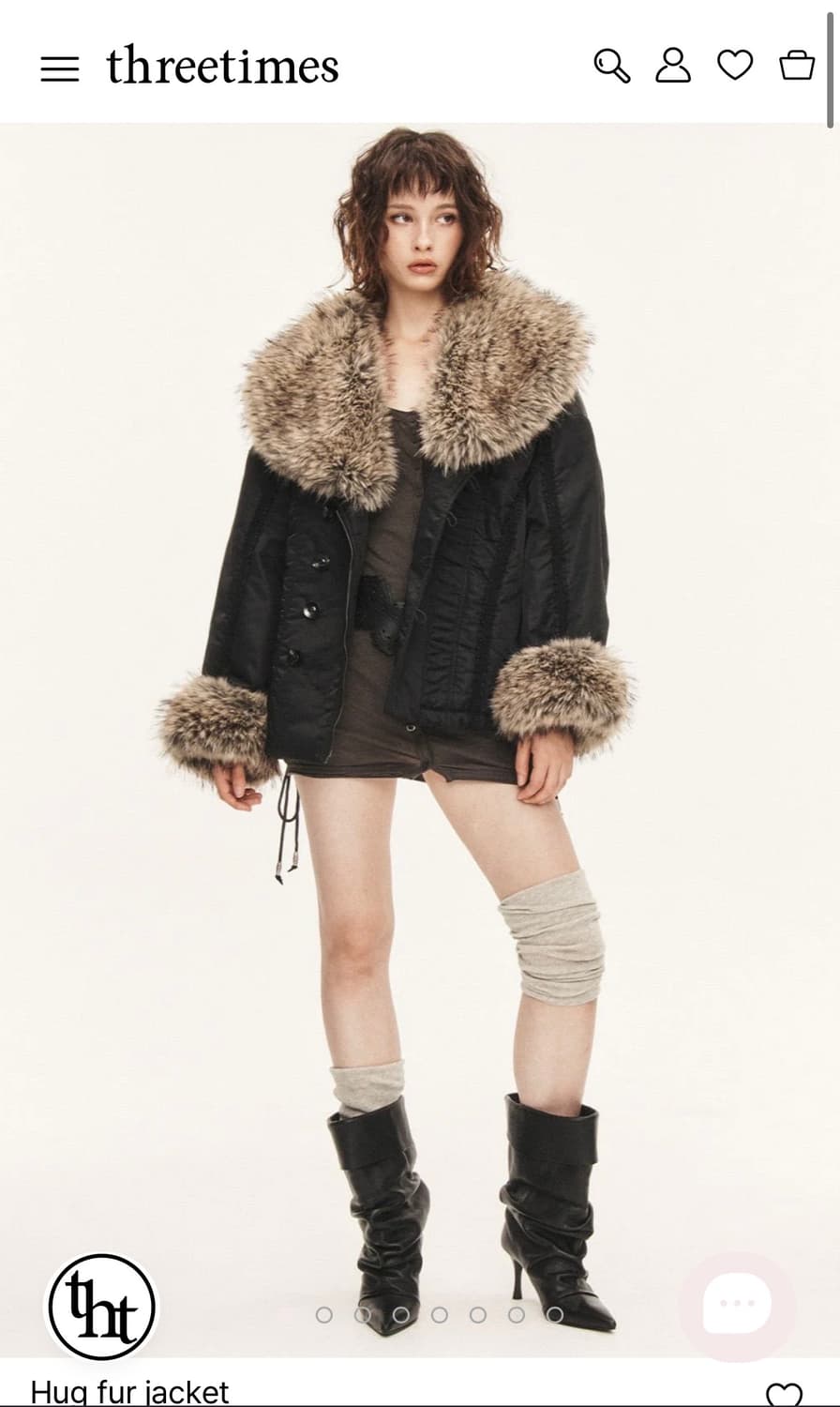 구해요) 쓰리타임즈 허그 퍼자켓 구해요 상품이미지1