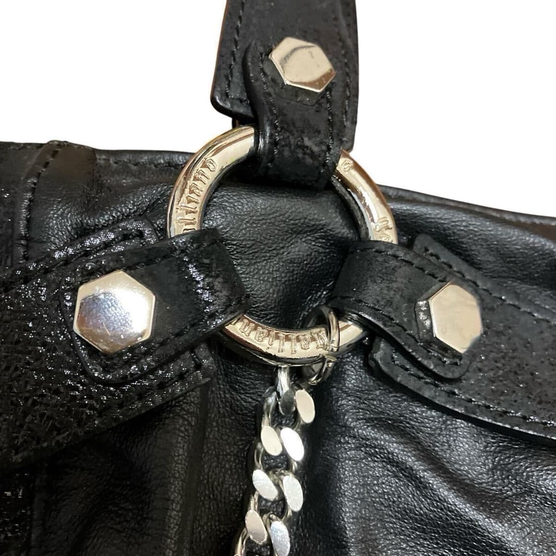 John Galliano leather shoulder bag  상품이미지7