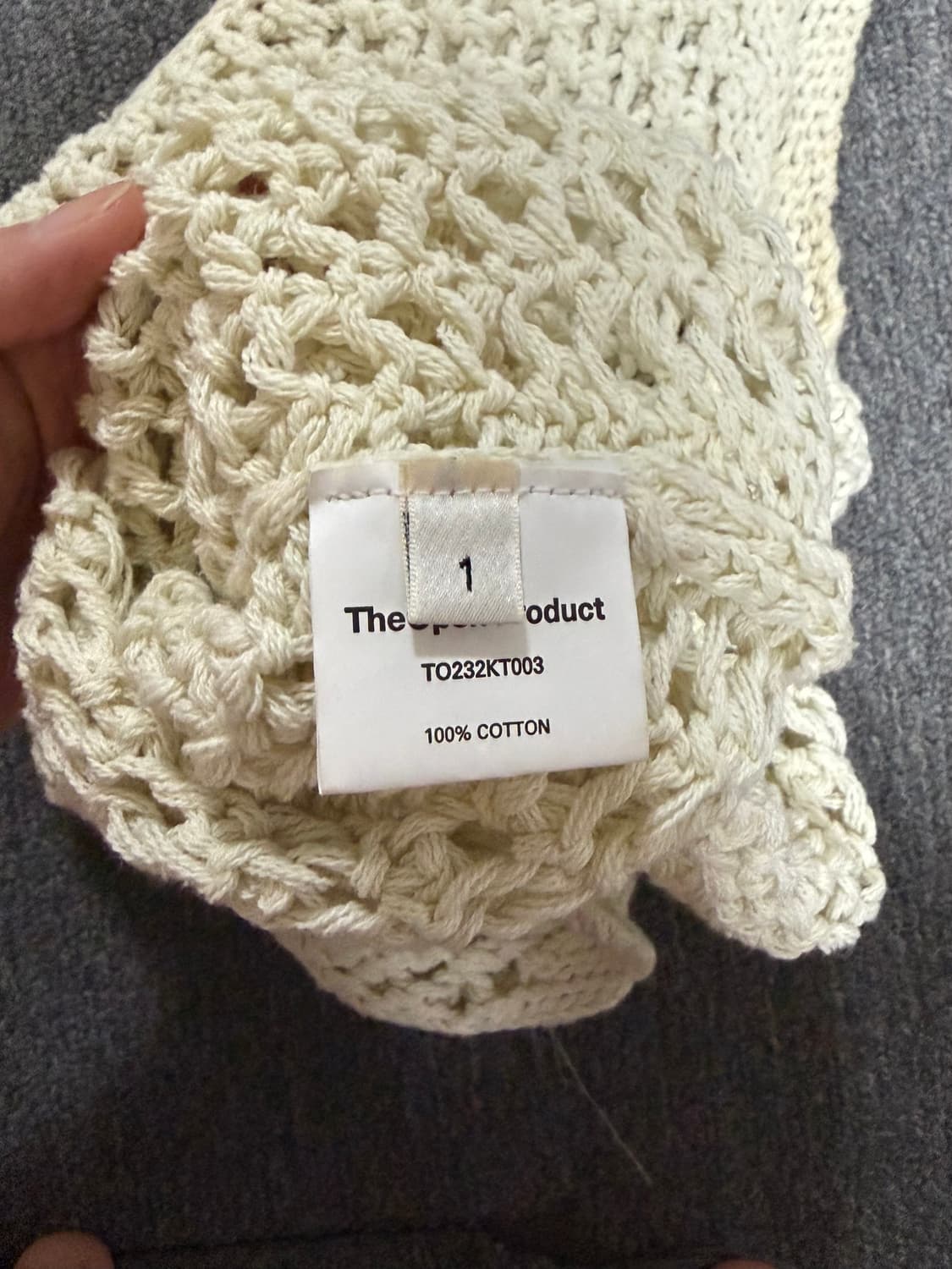 더오픈프로덕트 비대칭 탱크탑 상품이미지6