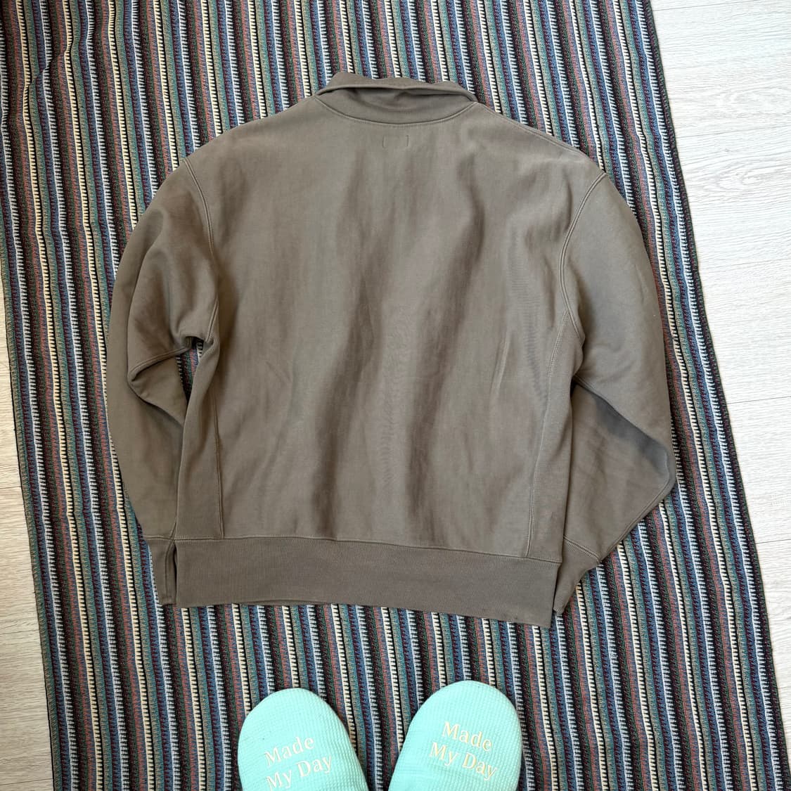 헤리티지플로스 하프집업 맨투맨 상품이미지3