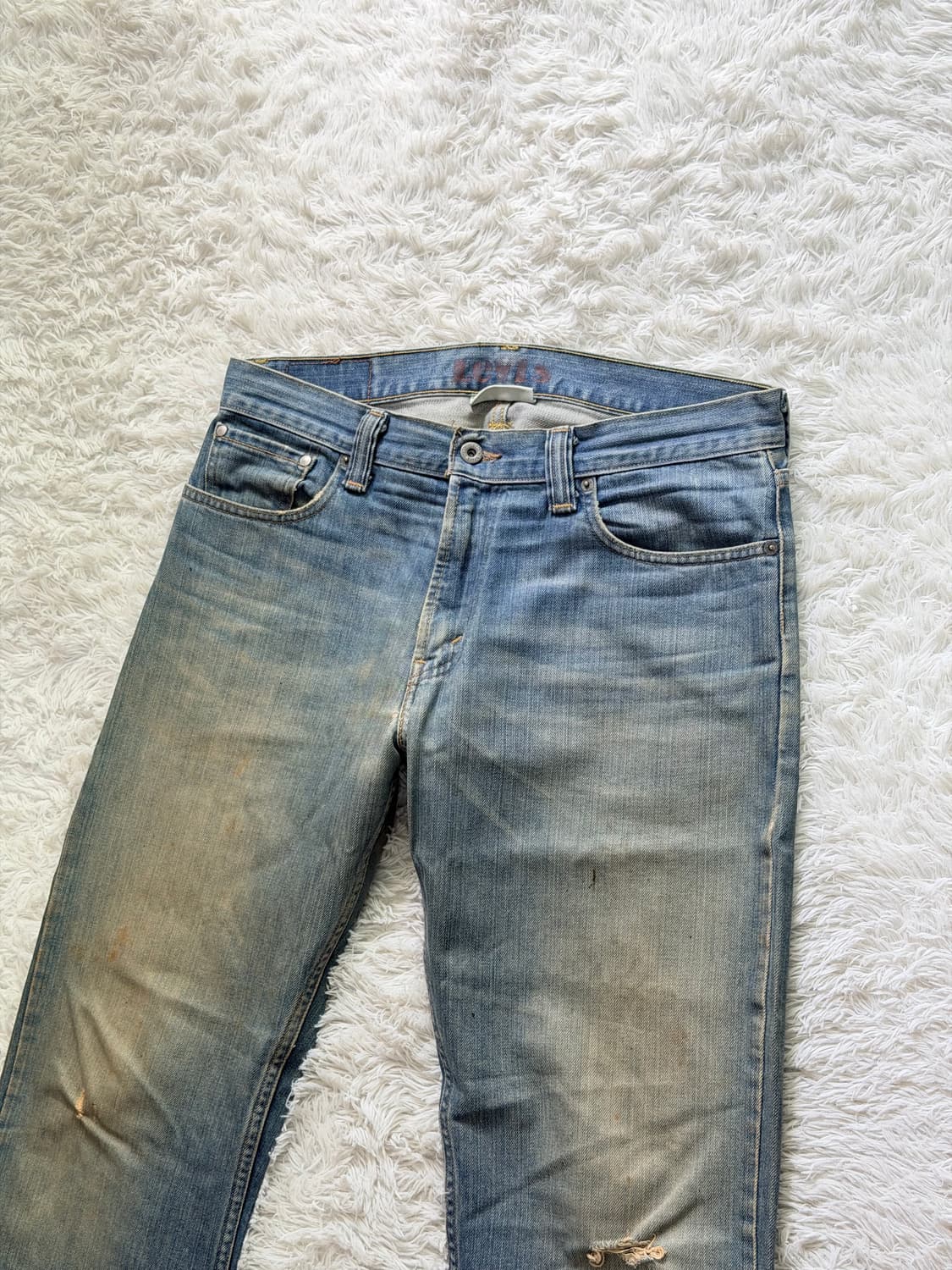 리바이스 527 로우 부트컷 데님 팬츠 (W34 L30) 상품이미지1