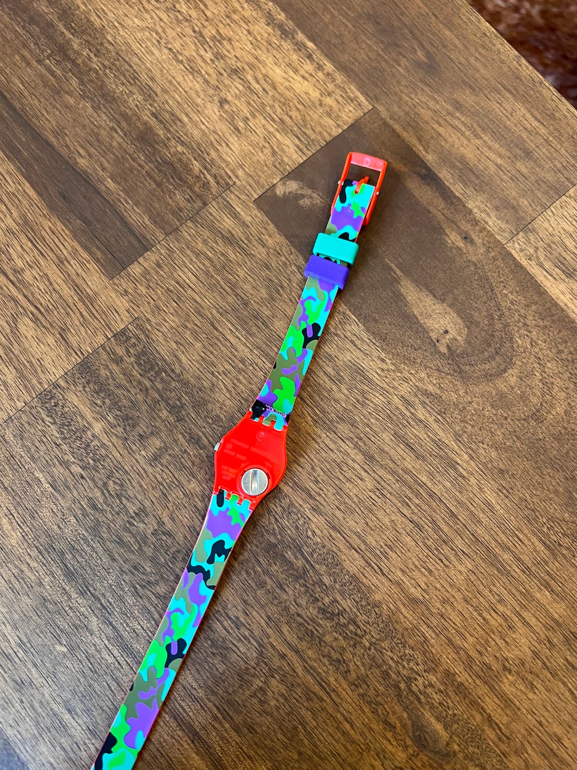 Swatch 스와치 CAMORANGE 더블 스트랩 쿼츠 상품이미지5