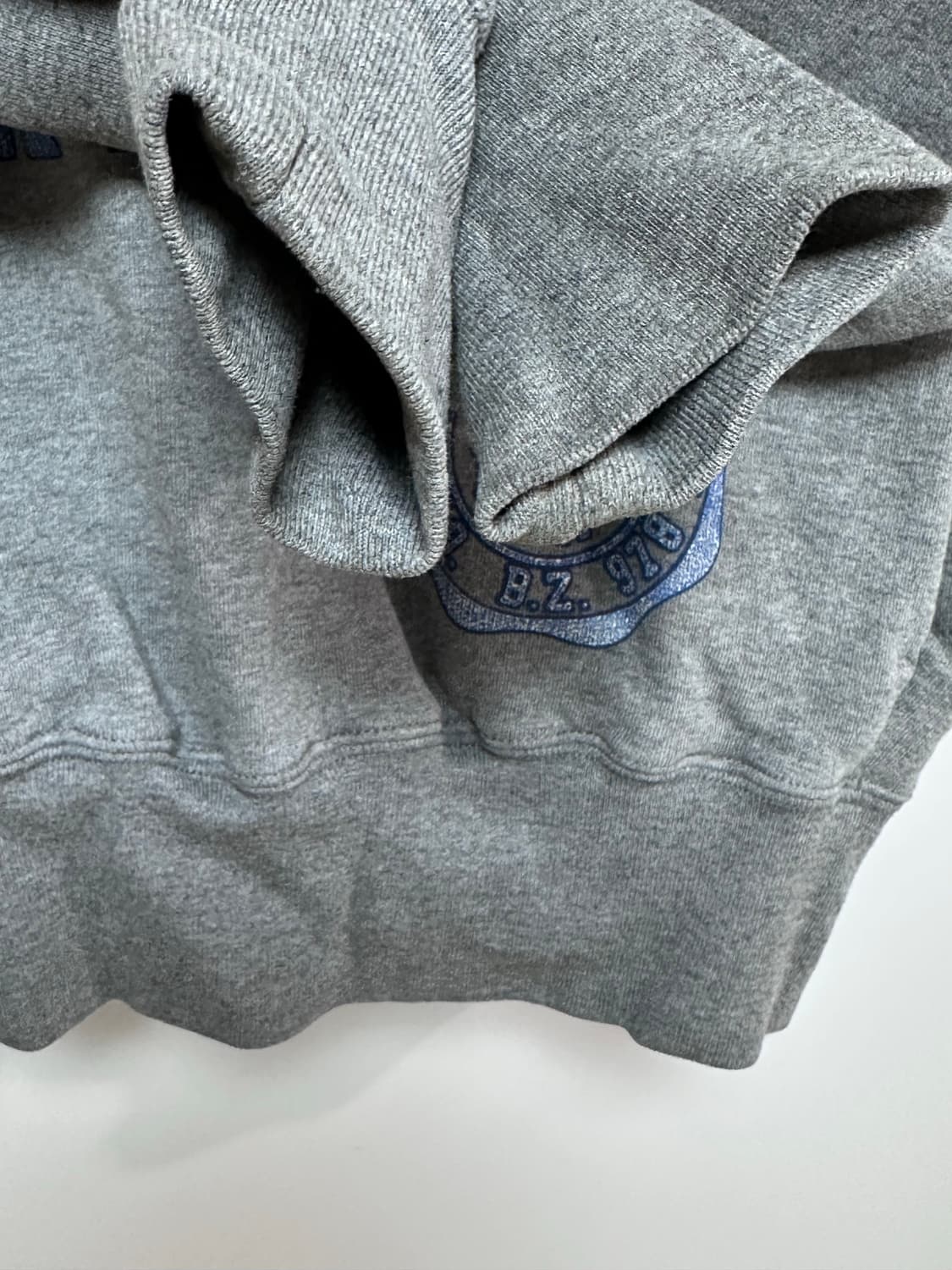 디젤 하이넥 프린팅 카라 맨투맨 상품이미지4