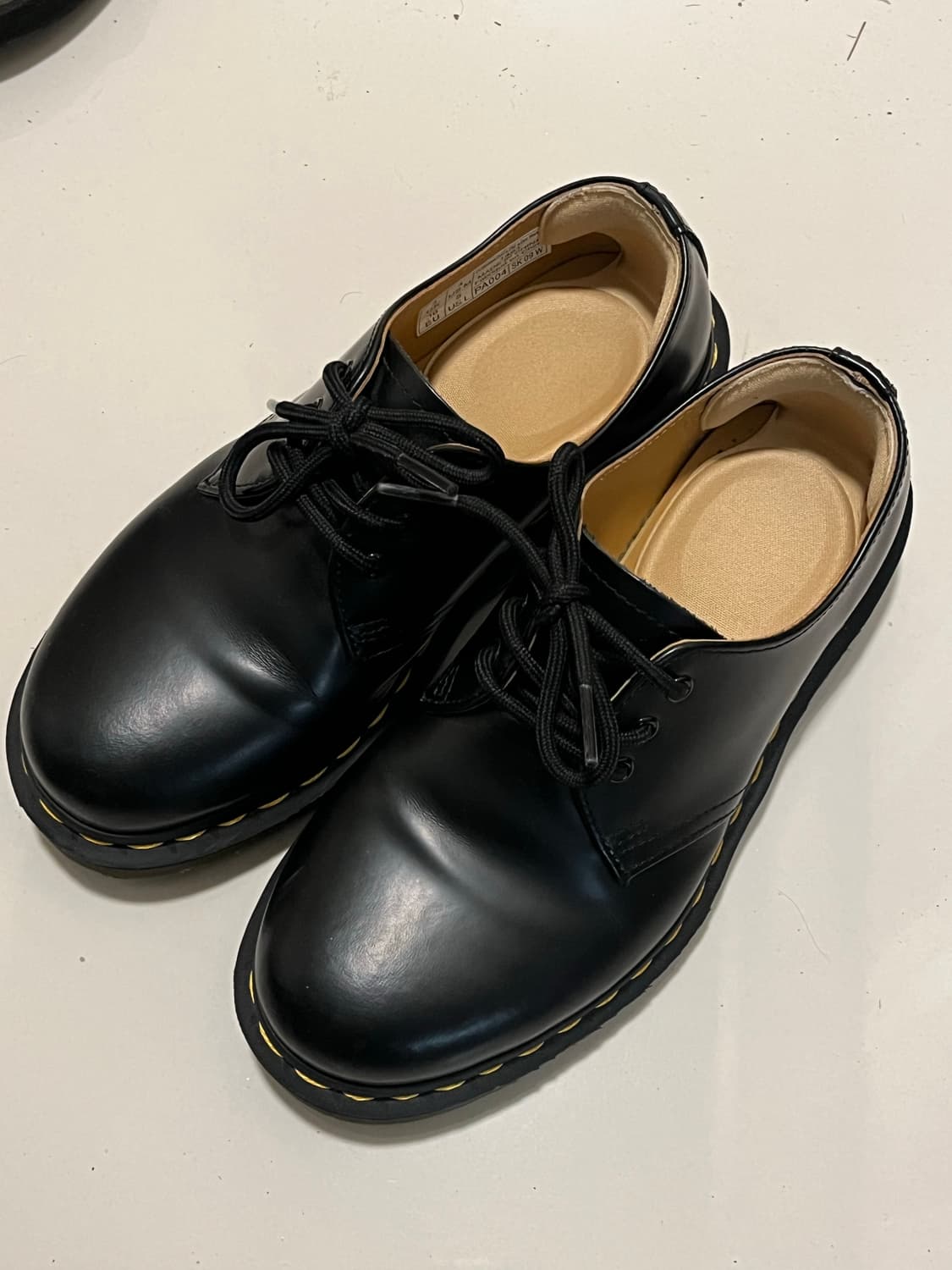 닥터마틴 1461 3홀 블랙 스무스 UK3 상품이미지4