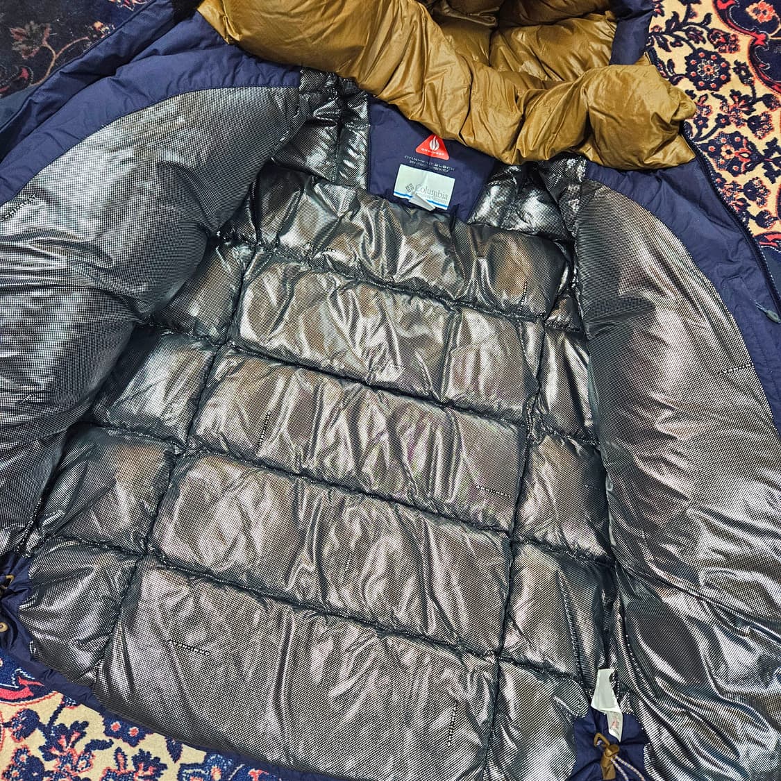 컬럼비아 헝가리구스 히말라야 옴니히트 터보 대장 패딩 L 상품이미지7