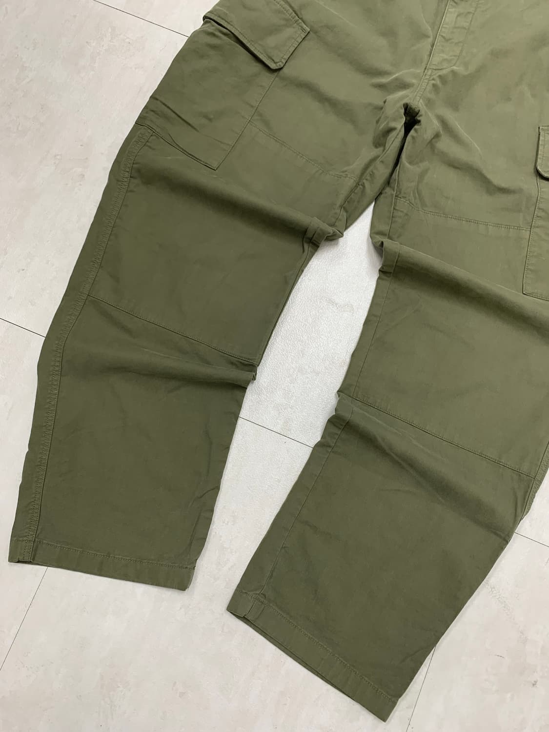 카키 카고 팬츠 #596 상품이미지3