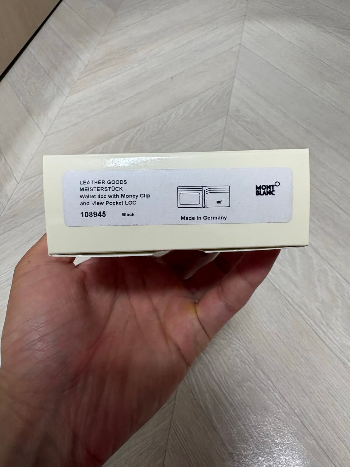 몽블랑 마이스터스튁 머니클립 4cc 블랙 상품이미지5