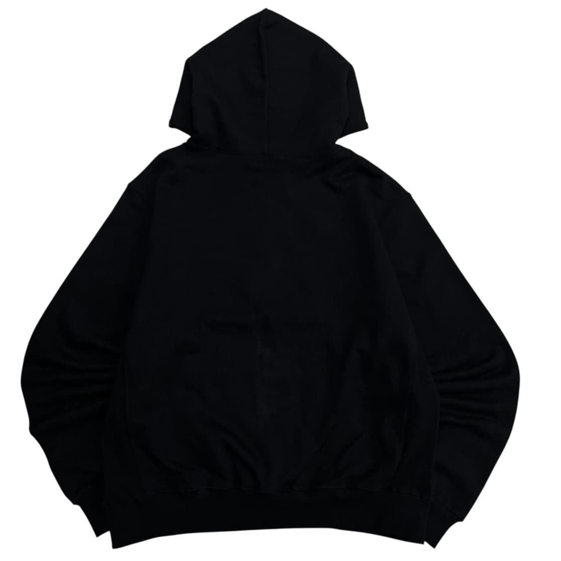 마르디 메르크디 센터 페인팅 로고 블랙 후드 상품이미지3