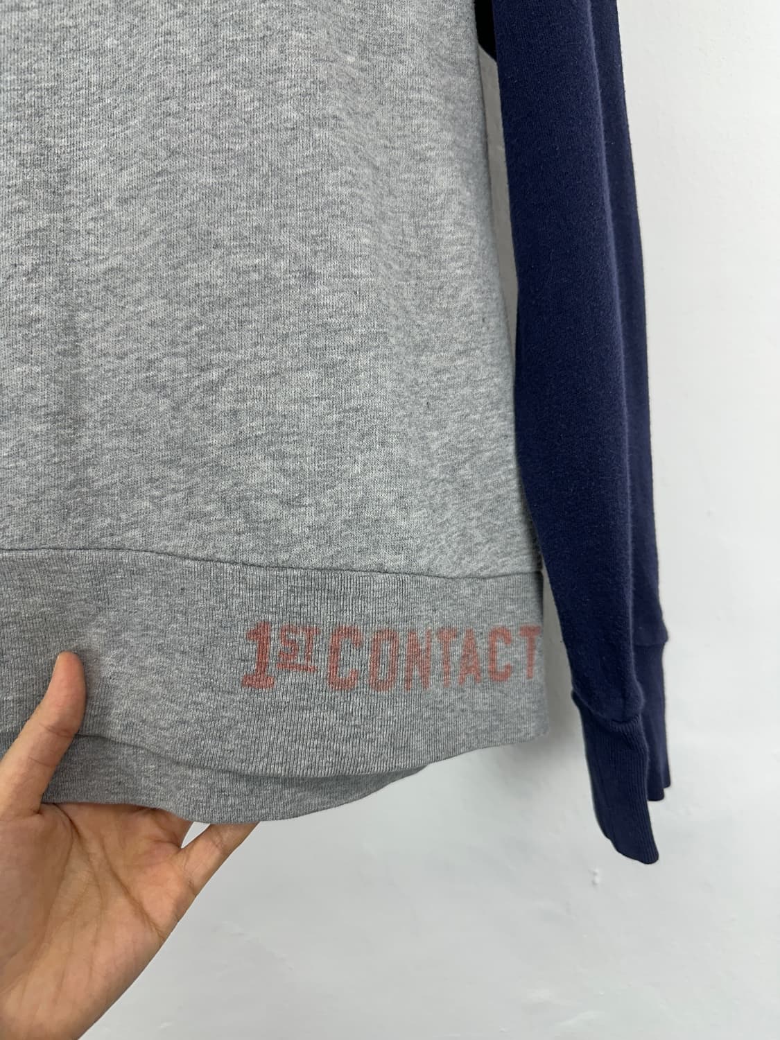 JPN Stitched Letter Raglan Sleeve 상품이미지5