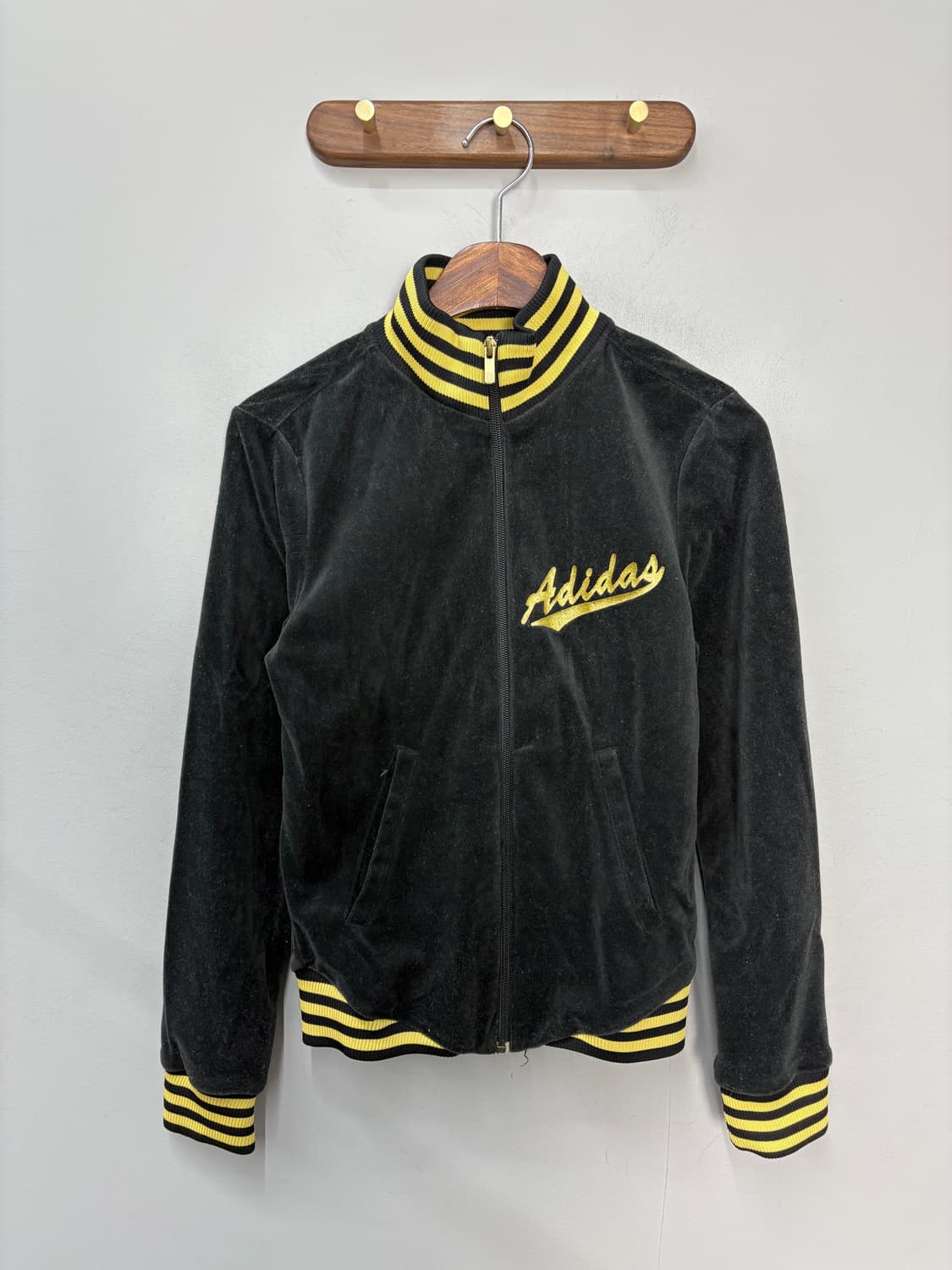 아디다스 벨루아 벨벳 검골 트랙탑져지 A3146 상품이미지2