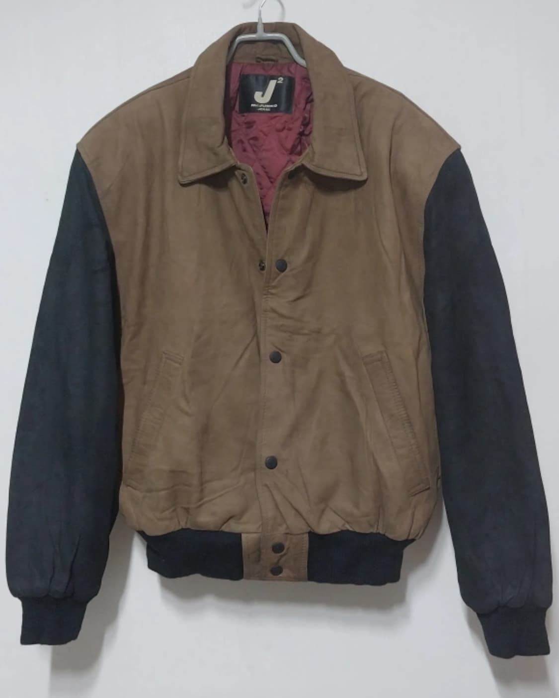 미스터 준코 가죽 스웨이드 바시티 상품이미지1