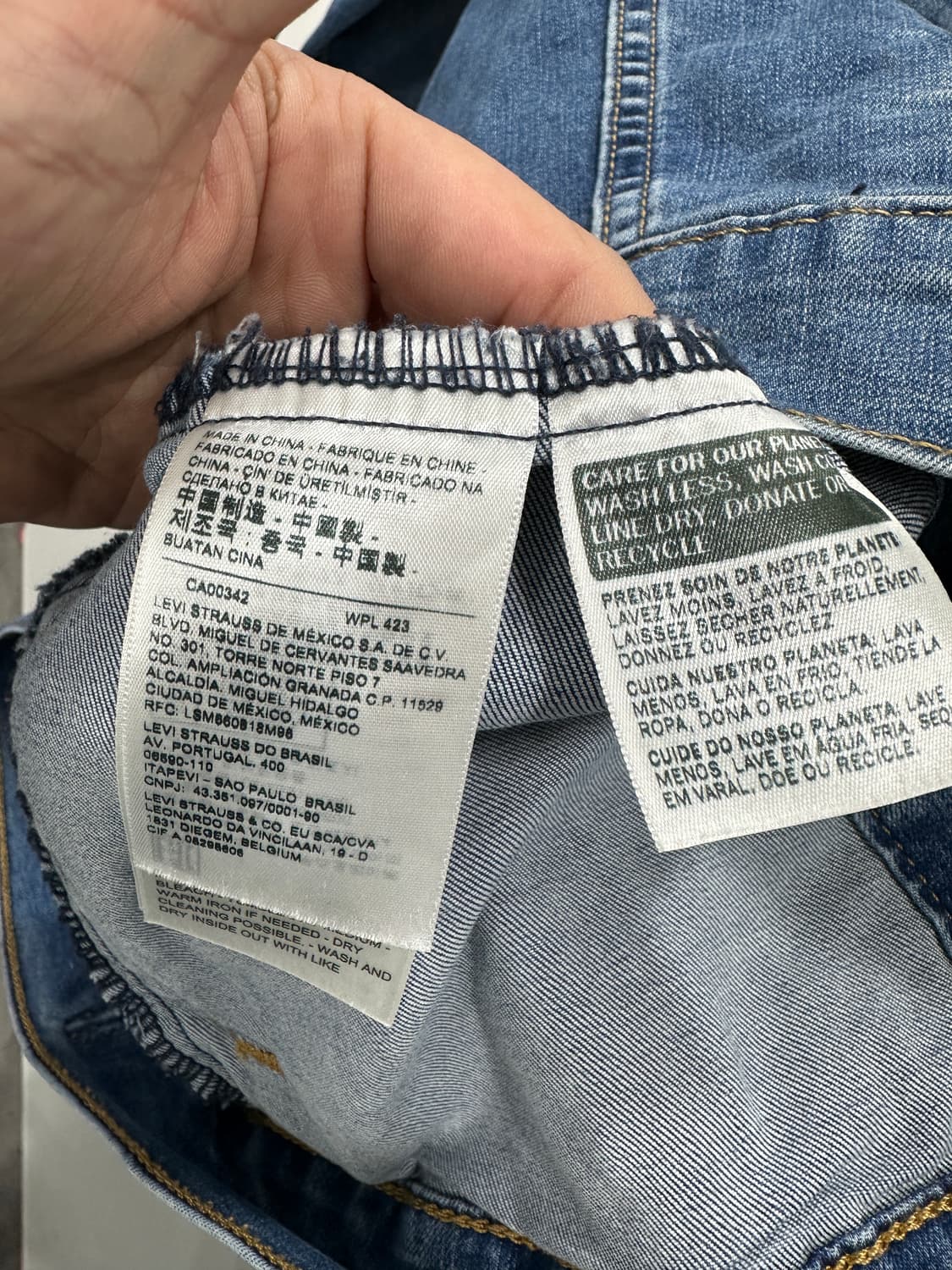 리바이스 프리미엄라인 트러커 데님 자켓 S 상품이미지8