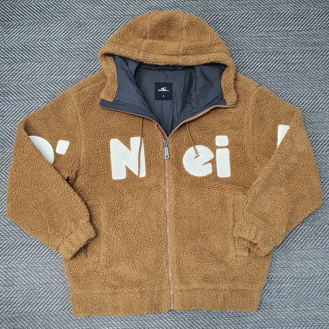 오닐 오버핏 플리츠 후드집업 자켓 남자105~110 상품이미지3