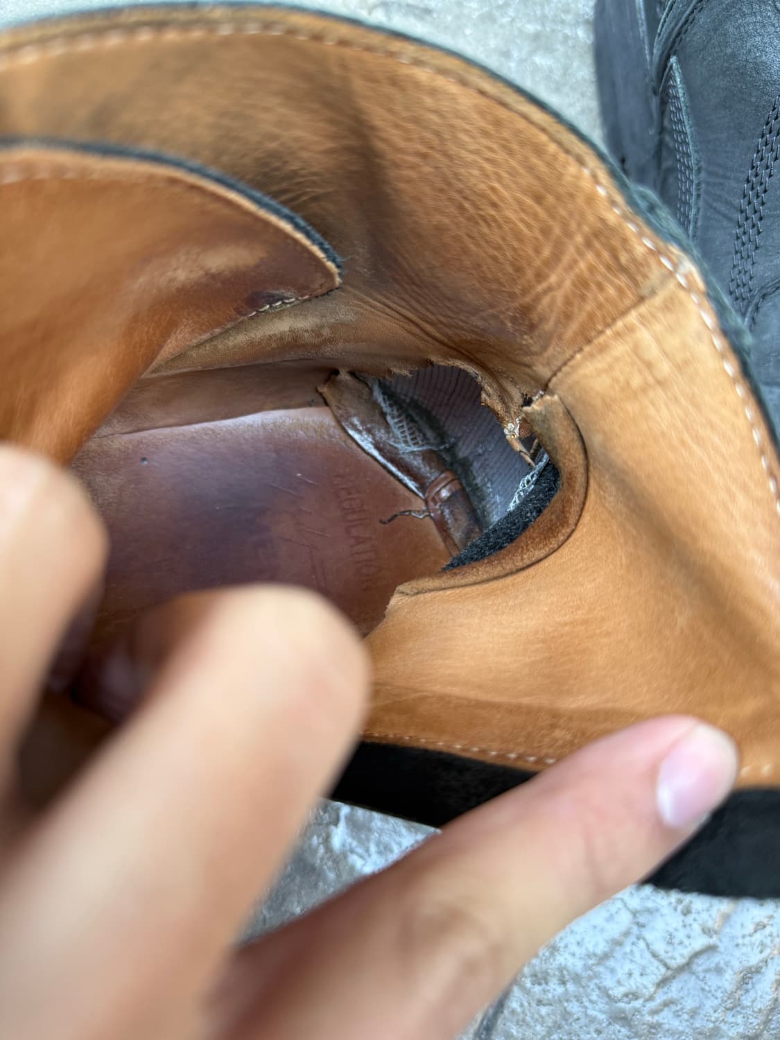 요지야마모토 뿌르옴므 매트블랙 바이커 부츠 상품이미지10