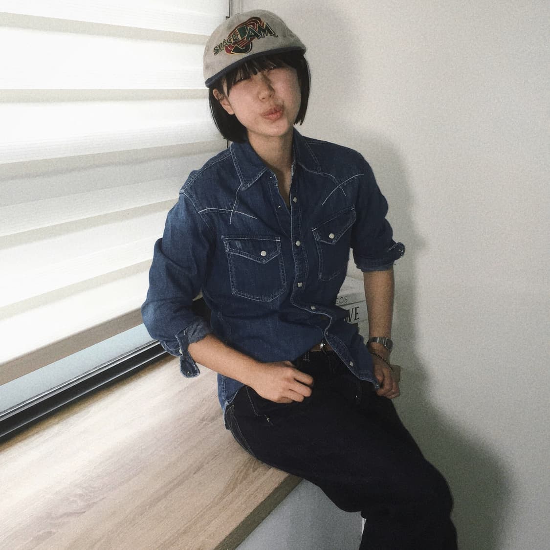 STOOGE & Co western denim shirt 웨스턴 셔츠 상품이미지2